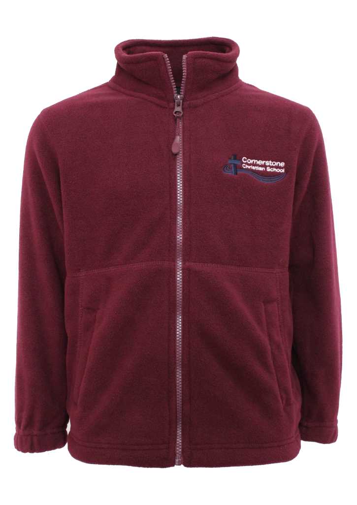 Cornerstone Christian School Fleece Maroon