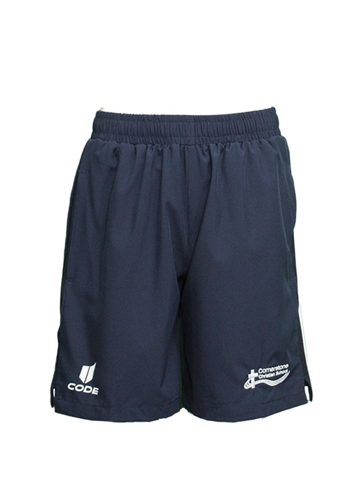 Cornerstone Christian School Boys/Girls PE Shorts Navy